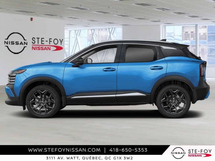 2027 NISSAN Kicks SR TI Artic Ice Blue Metallic/Super Black