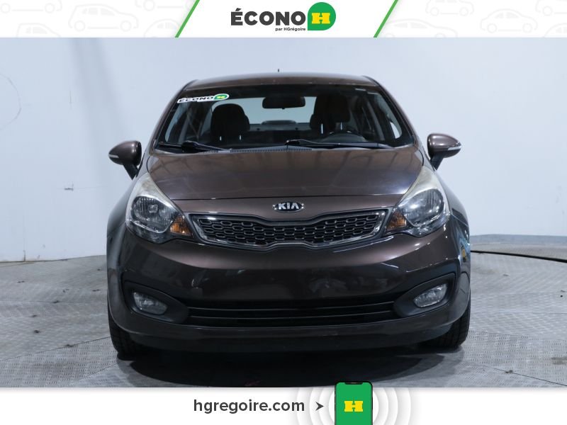 2015 Kia Rio Brown Saint-Eustache - photo #1