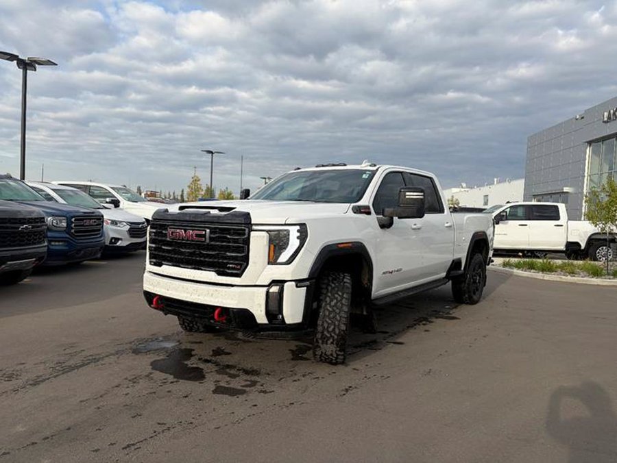 2024 GMC Sierra 2500HD AT4 Plus 6.6L Duramax | Power Sunroof White