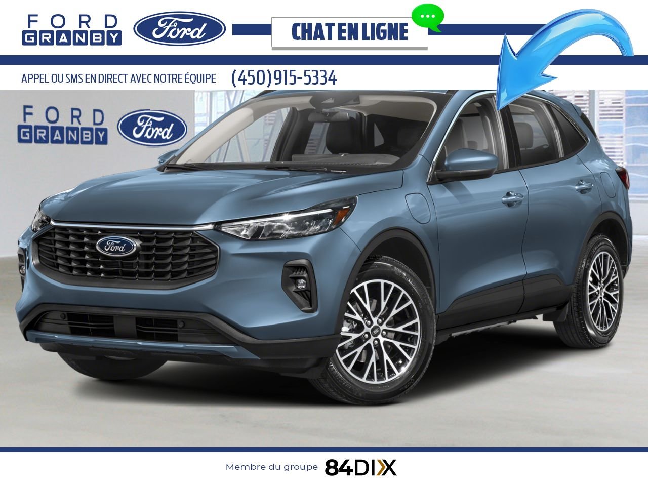 Ford Escape 2025 Rouge vitesse métallisé teinté verni Granby - photo #0