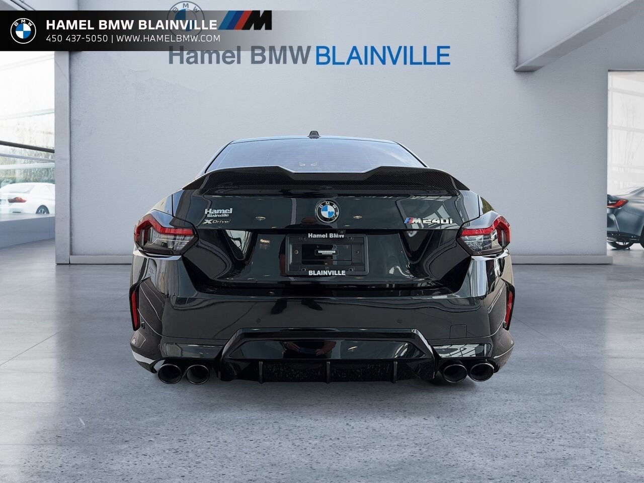2023 BMW Série 2 M240i xDrive coupé Black Blainville - photo #2