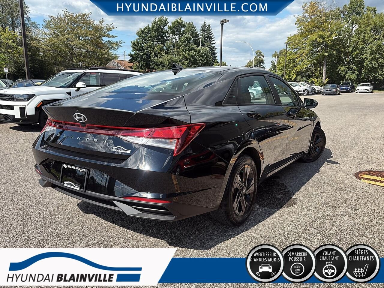 2021 Hyundai Elantra Black Blainville - photo #3