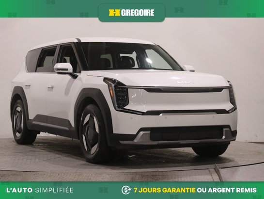 2026 Kia EV9 Light AUTO A/C CUIR NAV MAGS CAM RECUL BLEUTOOTH White