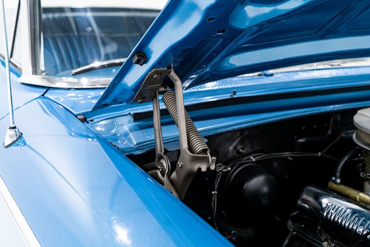 1963 Ford Galaxie 500 *PRIX EN USD* 406 Cu In TriPower 4-Speed Convertible Blue Montreal - photo #61