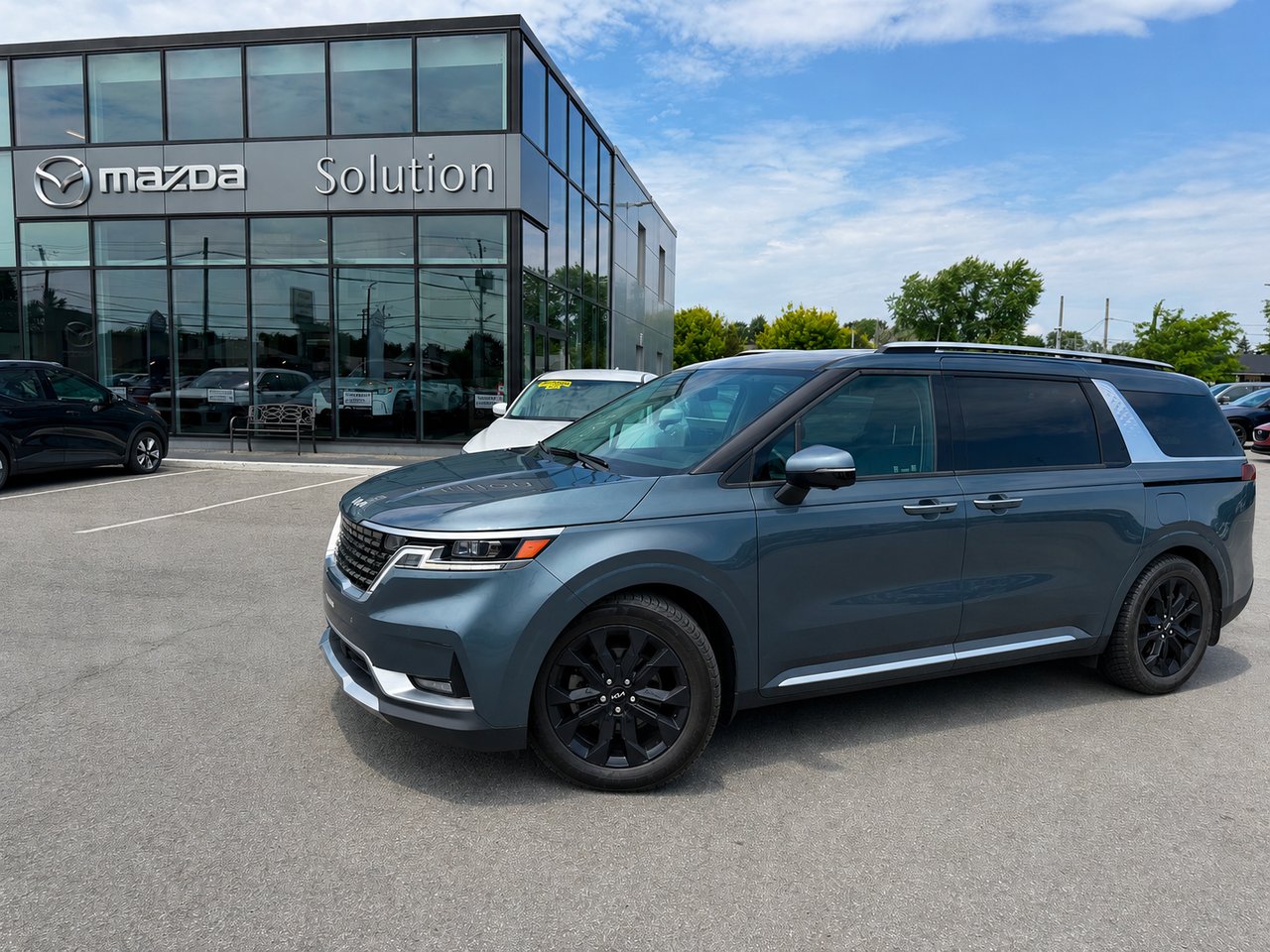 KIA CARNIVAL JAMAIS ACCIDENTÉ /7 PASSAGERS / APPLE CARPLAY ET ANDROID AUTO 2022 Bleu Châteauguay - photo #0