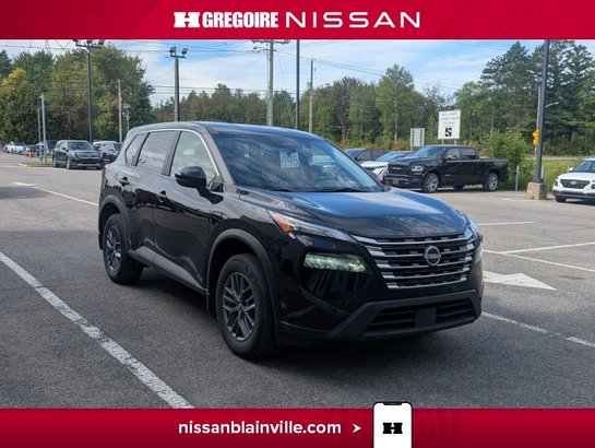 Nissan Rogue S 0 ACCIDENT À PARTIR DE 2,99% 2024 Noir