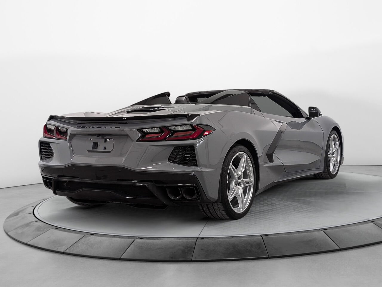 CHEVROLET CORVETTE STINGRAY CABRIOLET Exhaust Performance Suspension Active Bas Km 2024 Gris Sherbrooke - photo #8