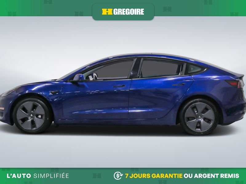 2021 Tesla Model 3 Blue Blainville - photo #4