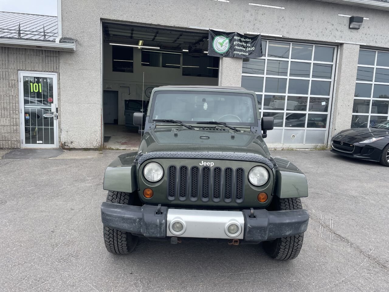 2008 Jeep Wrangler Green  - photo #2