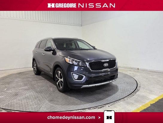2017 Kia Sorento EX+¨V6 * AWD * Cuir * Toit * Caméra * Mag Grey