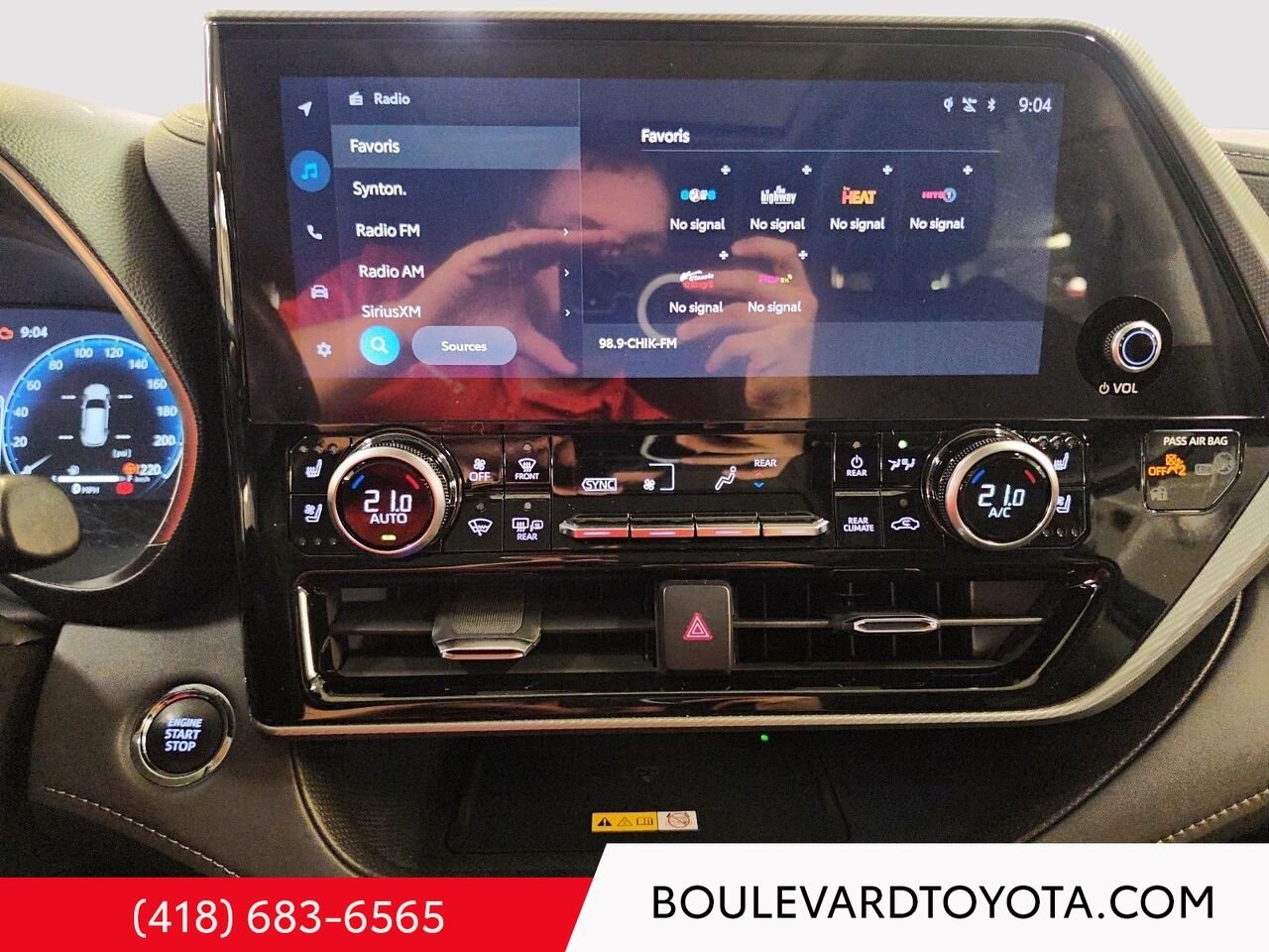 2023 Toyota Highlander 531874-76 | PLATINUM, AWD Grey Québec - photo #14