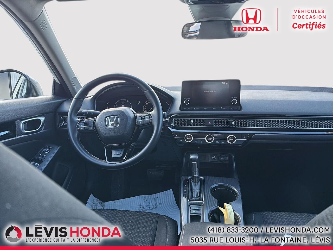 2024 Honda Civic EX EX CVT White Lévis - photo #17