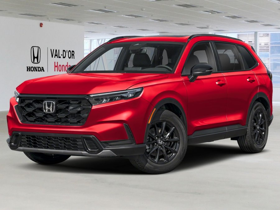 2027 HONDA CR-V Hybrid Sport AWD Radiant Red Metallic