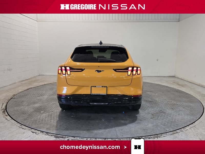 2022 Ford Mustang Mach-E Yellow Laval - photo #14