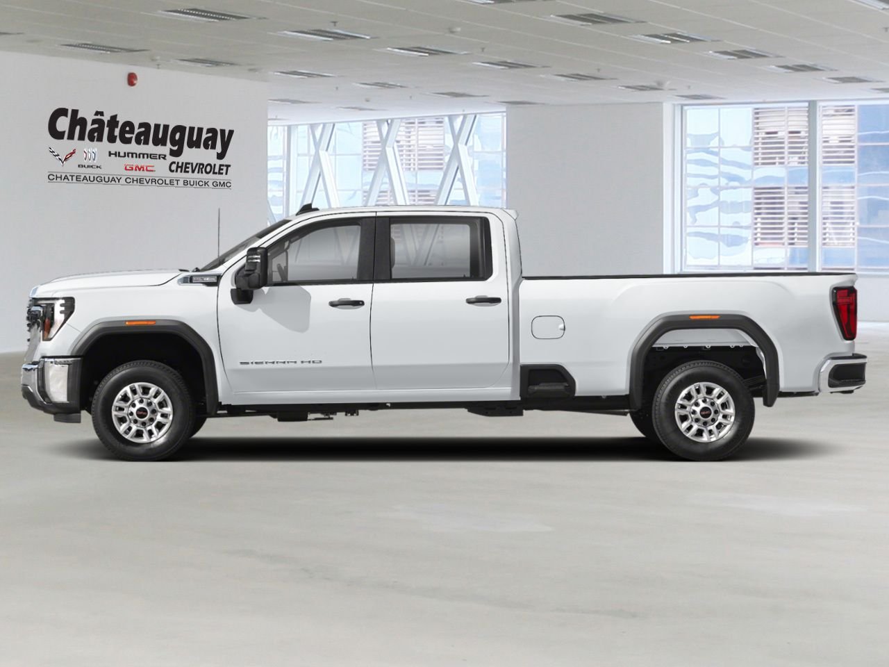GMC Sierra 2500HD K2500 HD SIERRA CREW CAB PRO STD/BOX DURAMAX (1SA) 2026 Blanc sommet Châteauguay - photo #2