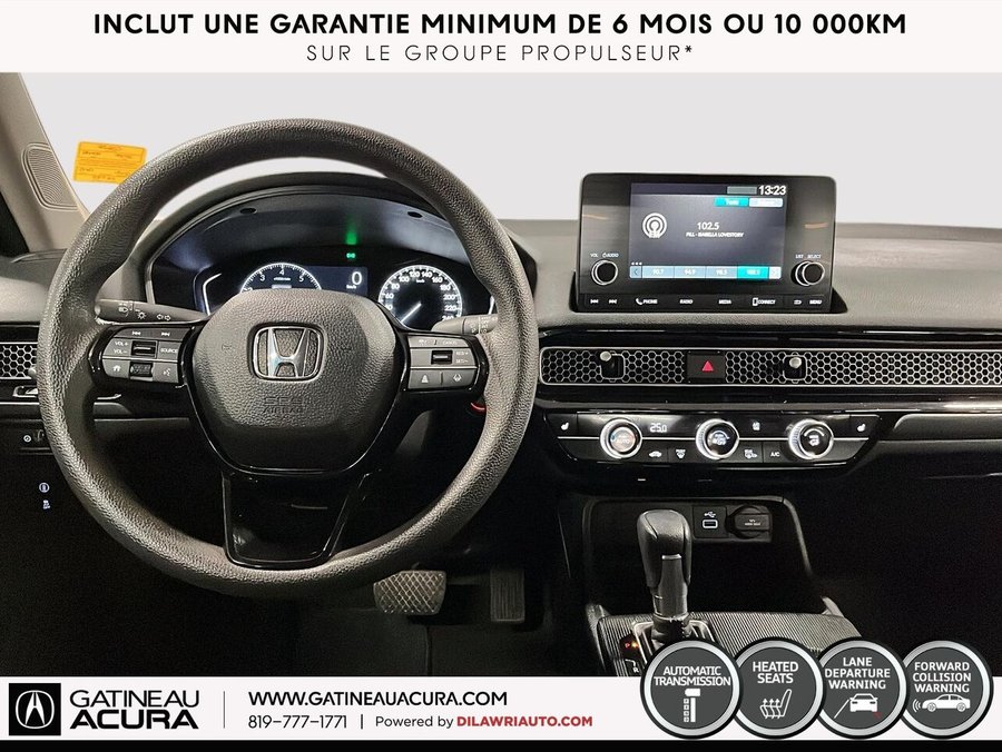 Honda Civic LX 2024 Gris