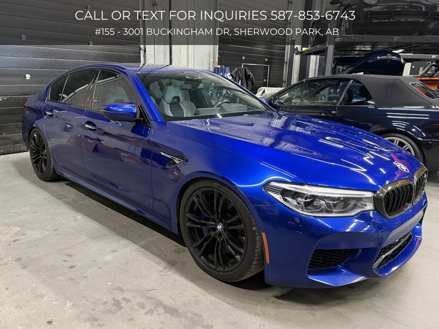 2018 BMW M5 Blue