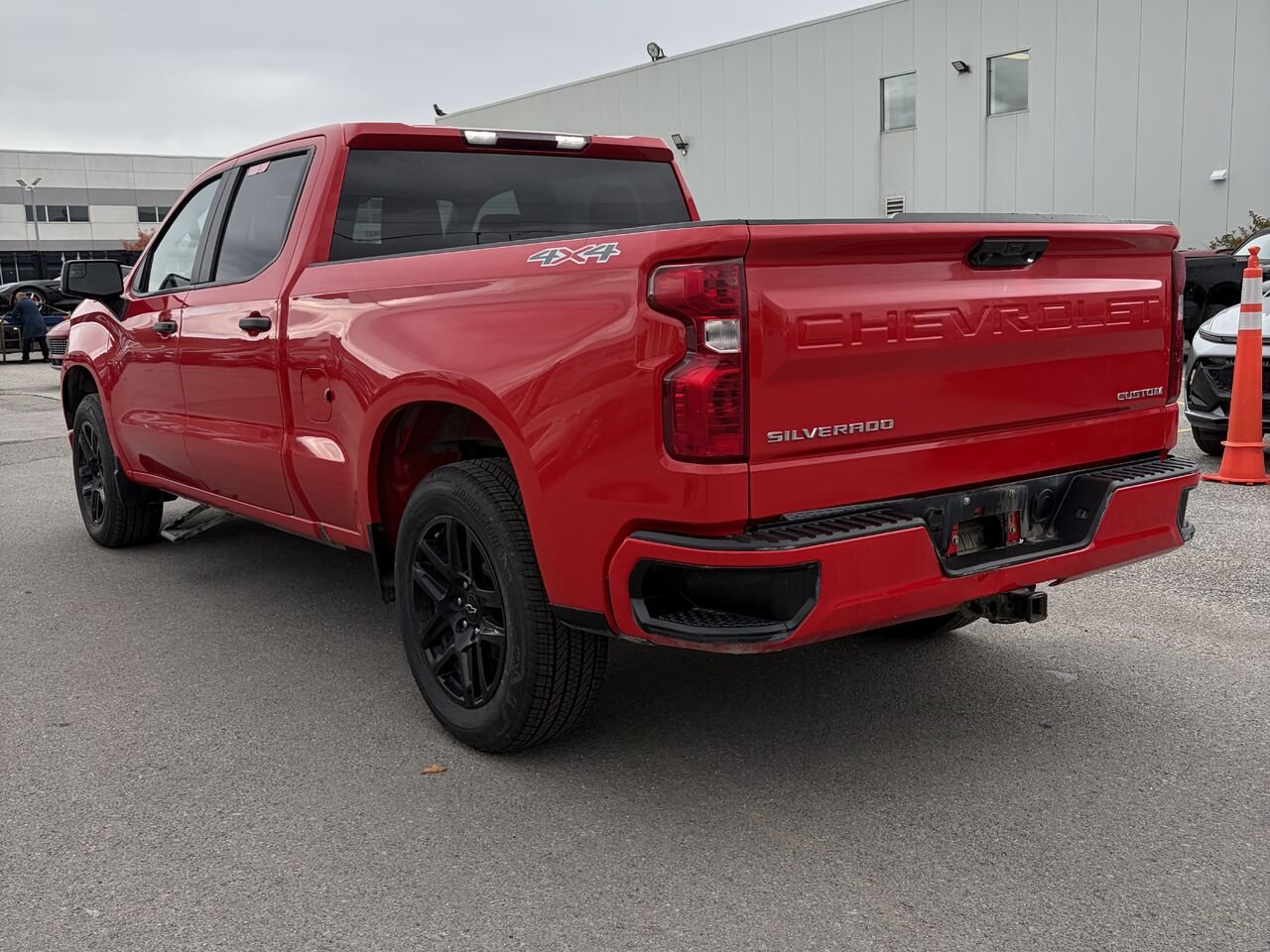CHEVROLET SILVERADO 1500 Custom cabine multiplace 4RM 157 po 2022 Rouge Gatineau - photo #10