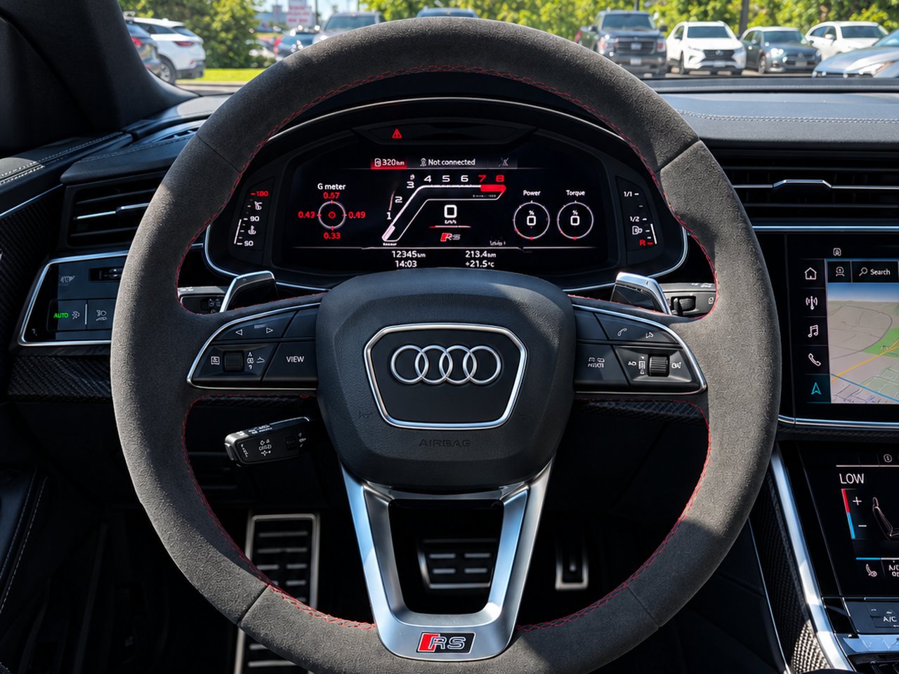 Audi RS Q8 2021 Noir Granby - photo #16