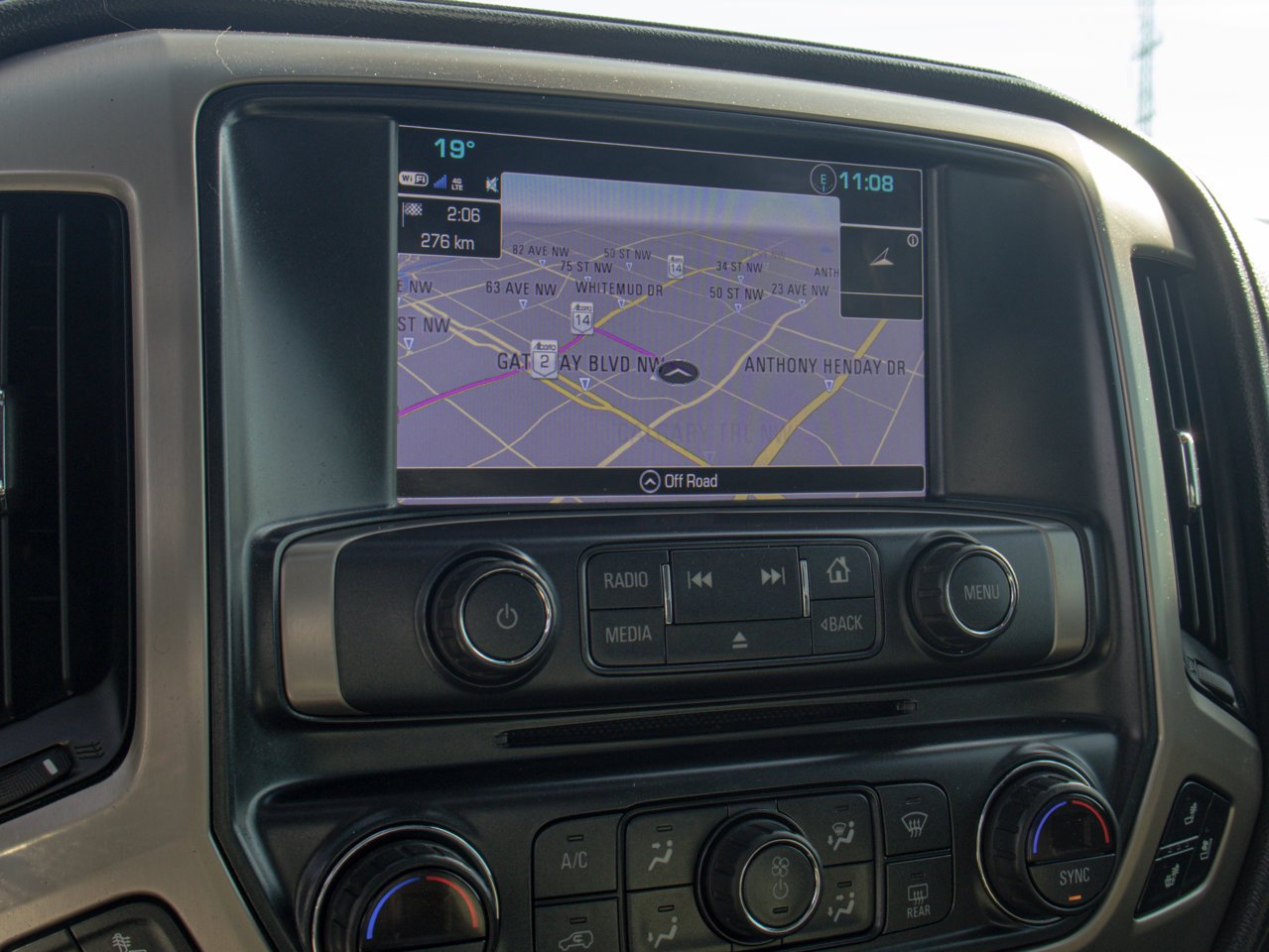 2018 GMC Sierra 1500 4WD Crew Cab 143.5 Denali Black Sherwood Park - photo #27