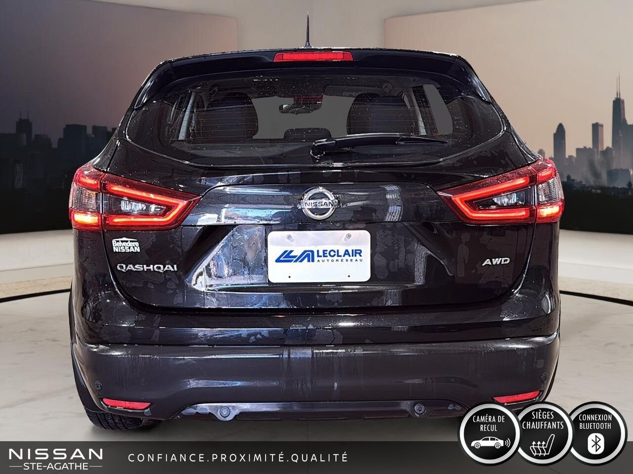 2023 Nissan Qashqai Black Saint-Jérôme - photo #3