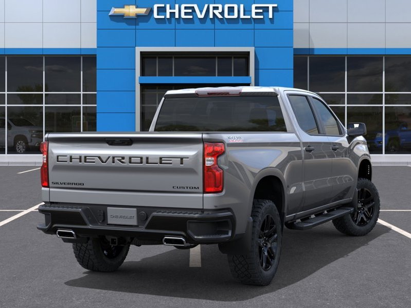 2026 CHEVROLET Silverado 1500 K1500 SILVERADO CREW CAB CUSTOM TRAIL BOSS STD/BOX (2CX) STERLING GREY METALLIC