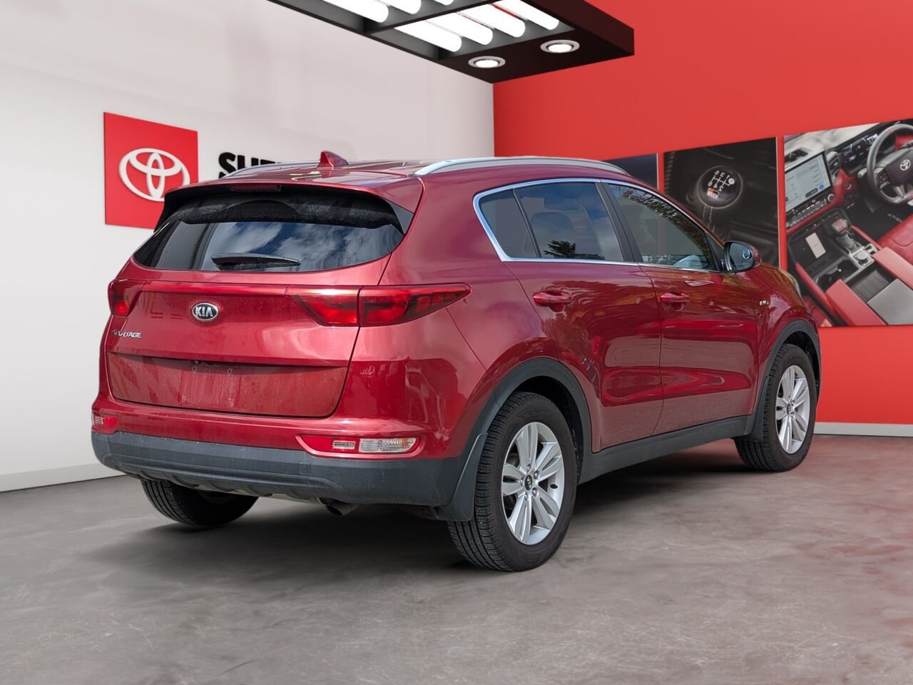 Kia Sportage LX / BLUETOOTH/ SIÈGES CHAUFFANTS/AC/CAMÉRA DE RECUL 2018 Rouge Sherbrooke - photo #4