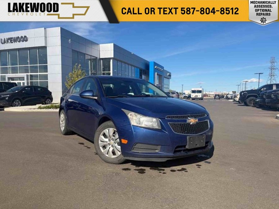 2012 Chevrolet Cruze LT 1.4T | Front Bucket Seats Blue