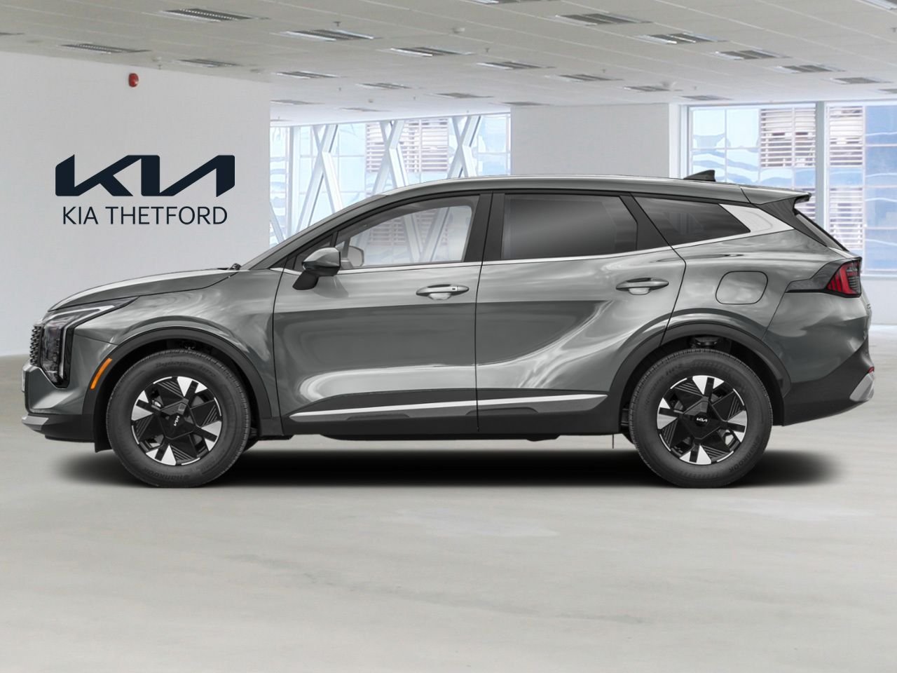 Kia Sportage hybride 2026 Gris acier Thetford Mines - photo #2
