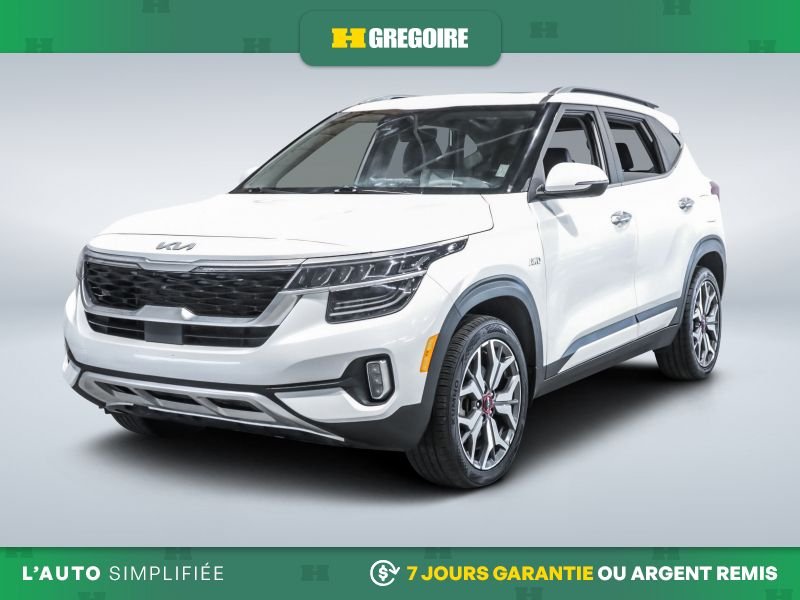 2023 Kia Seltos White Laval - photo #2