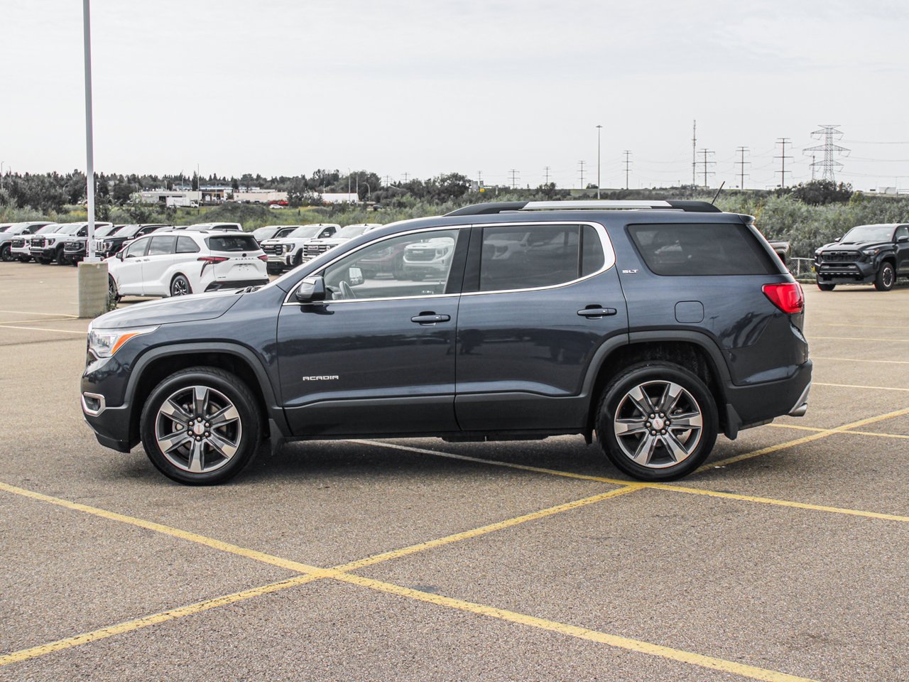 2018 GMC Acadia AWD 4dr SLT w/SLT-2 Blue Sherwood Park - photo #4
