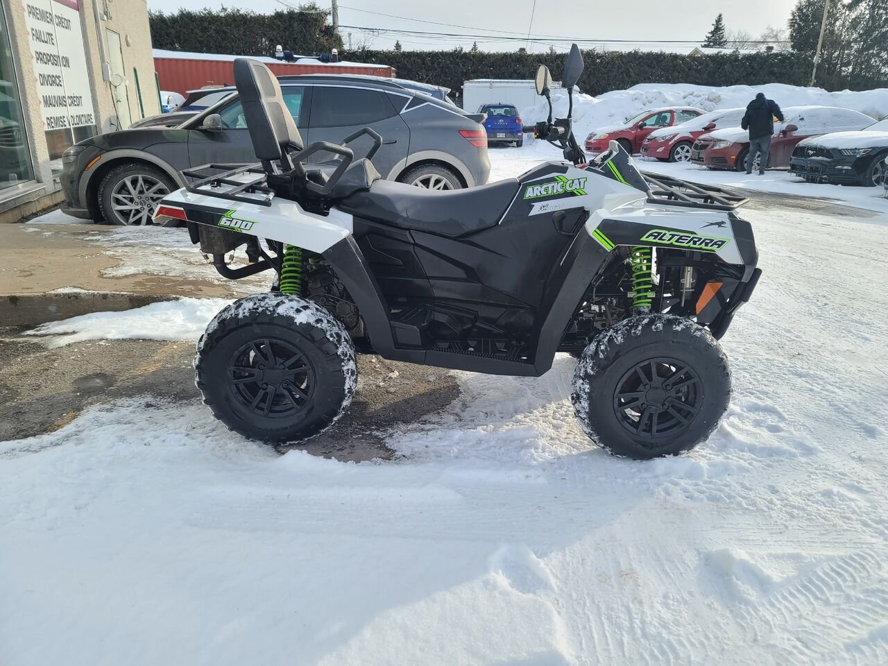 2023 Artic Cat Alterra 600 White  - photo #6