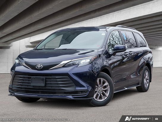 2026 Toyota Sienna XLE Blueprint