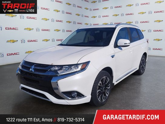 2018 Mitsubishi Outlander Plug-In Hybrid SE Touring S-AWC White