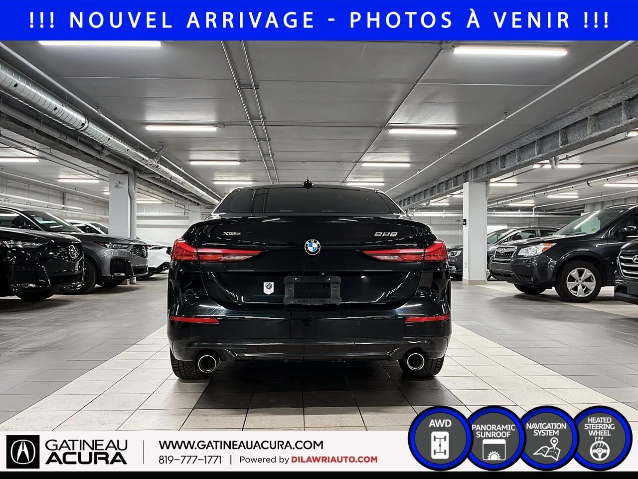 BMW Série 2 228i xDrive 2021 Noir Ottawa & Gatineau - photo #5