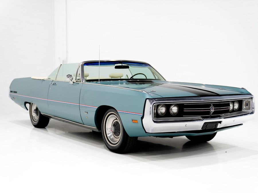 1969 Chrysler 300 1969 Blue