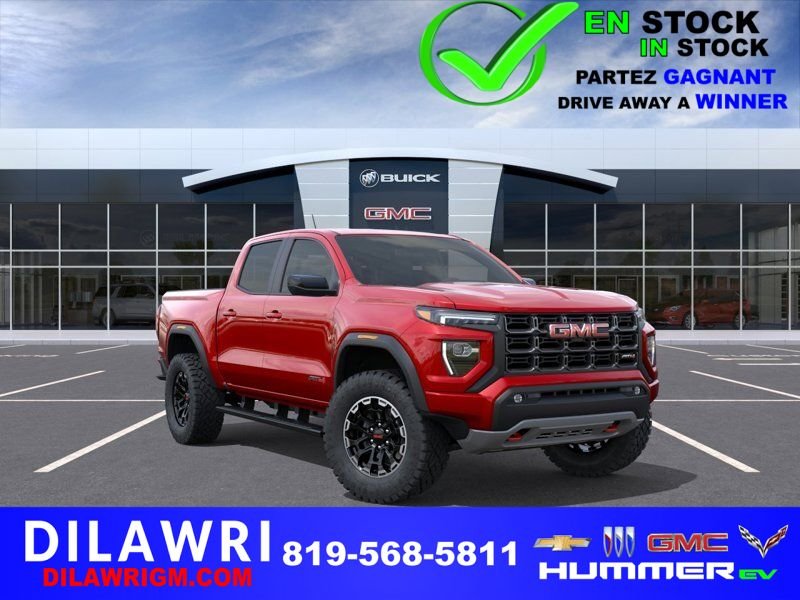 GMC Canyon AT4 cabine multiplace 4RM 2026 TEINTE ROUGE VOLCANIQUE Gatineau - photo #0