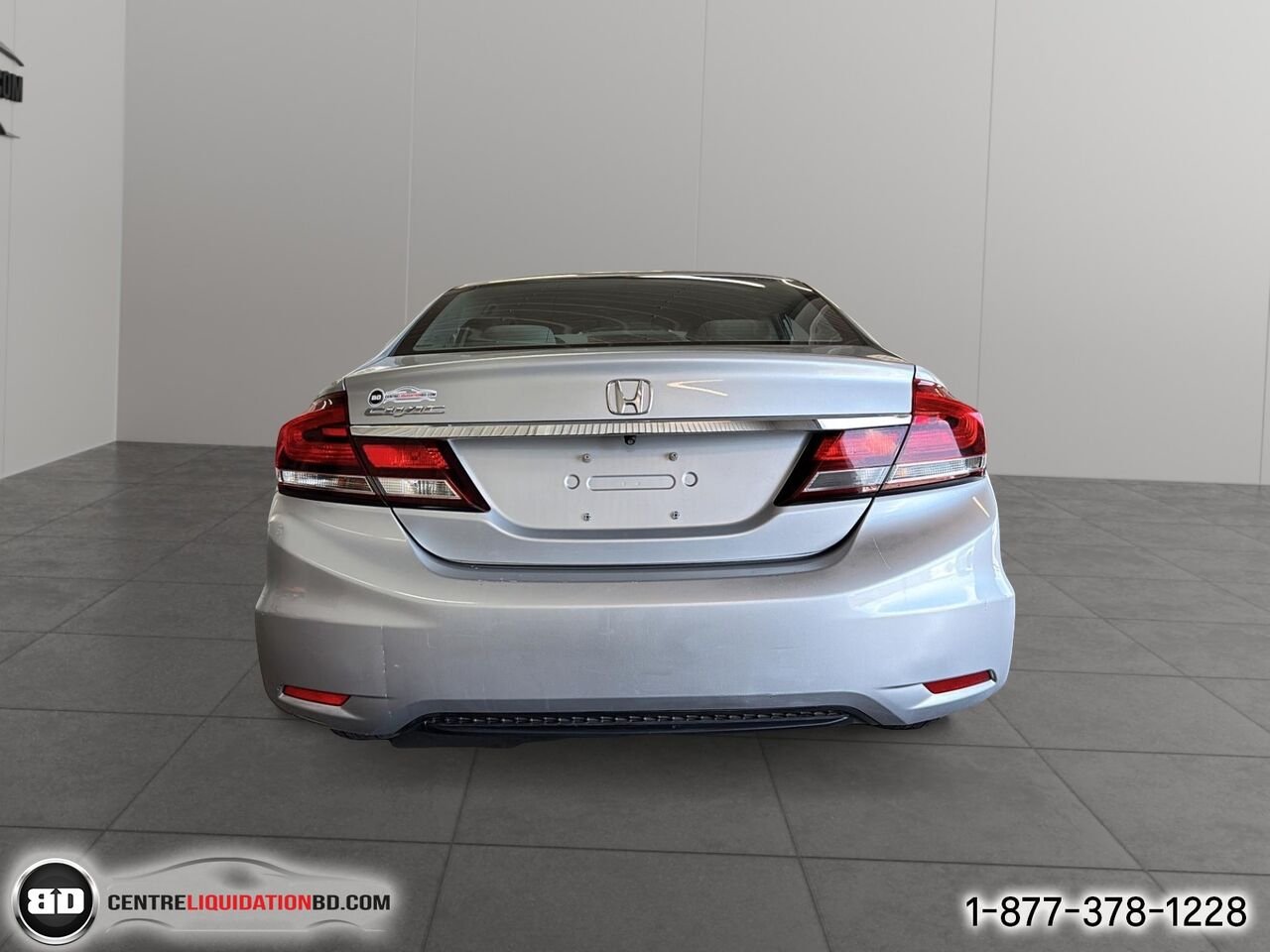 Honda Civic Sedan LX MANUELLE | BD0373 2015 Gris Granby - photo #6