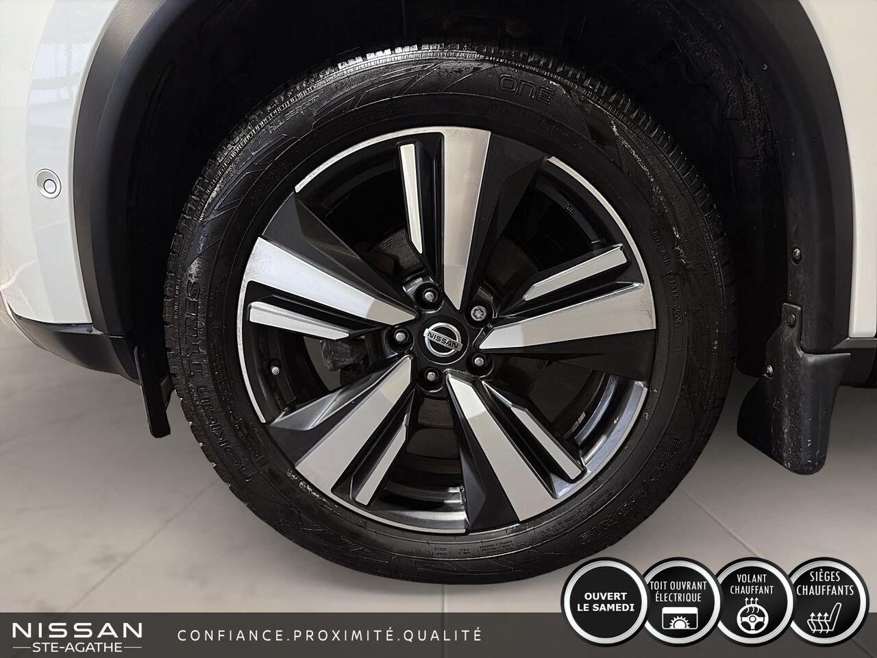 2021 Nissan Rogue TRACTION INTÉGRALE | TOIT OUVRANT PANORAMIQUE | CUIR | BOSE | UN SEUL PROPRIÉTAIRE White Saint-Jérôme - photo #6