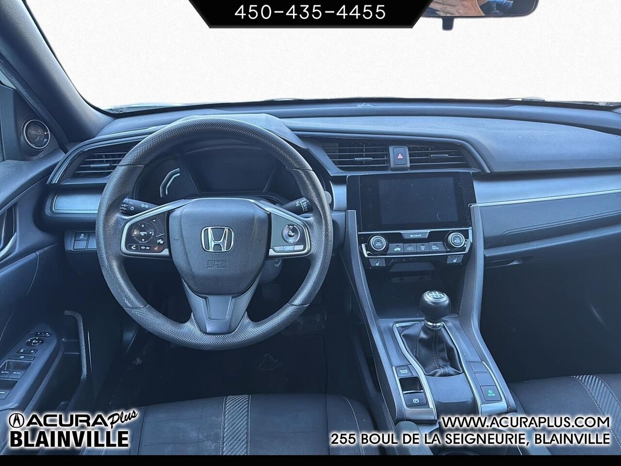 Honda Civic Hayon 2018 Blanc Blainville - photo #8