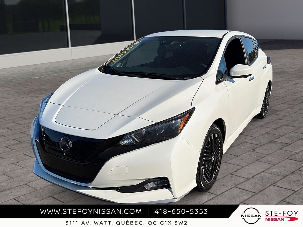Nissan LEAF SV PLUS 2024 Blanc Ste-Foy - photo #0