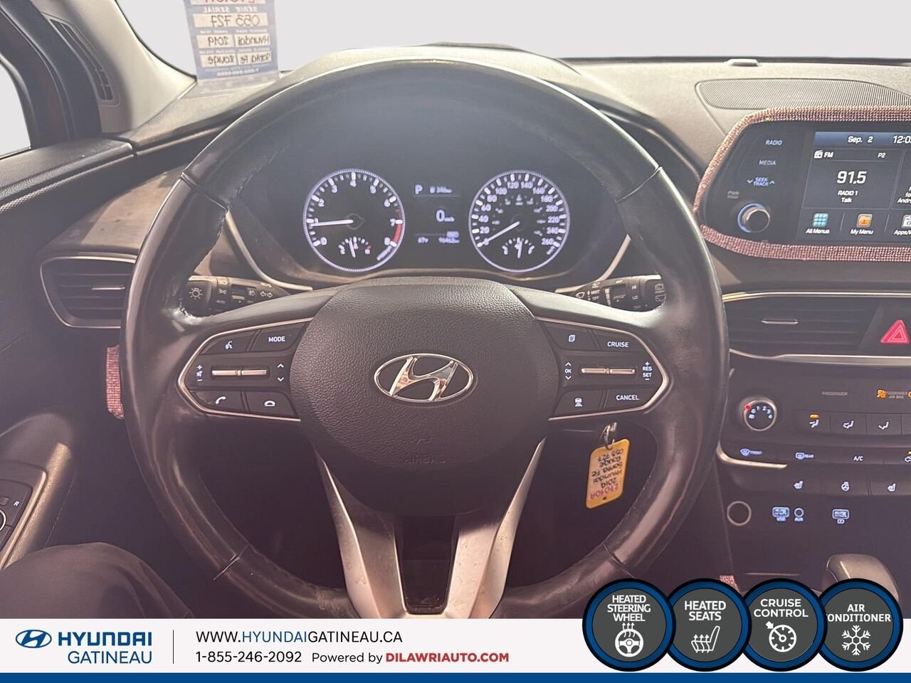 2019 HYUNDAI SANTA FE Red Ottawa & Gatineau - photo #9
