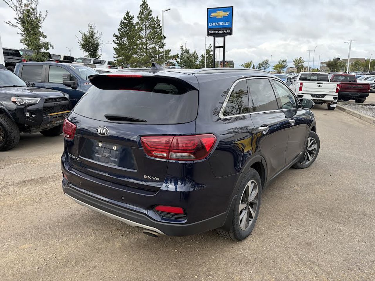 2020 Kia Sorento EX V6 AWD Blue Sherwood Park - photo #4