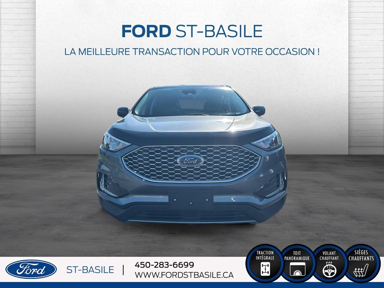 Ford EDGE 2024 Gris Saint-Basile-le-Grand - photo #11