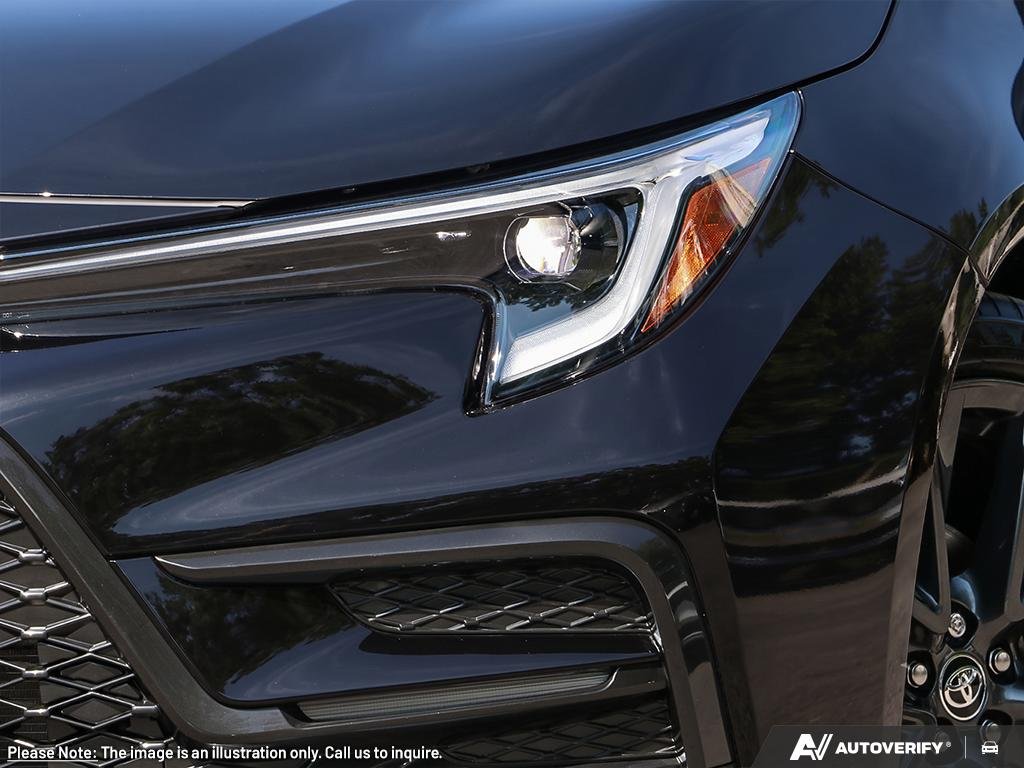 2026 Toyota Corolla 2602328 | SE Midnight Black Metallic Edmonton - photo #8