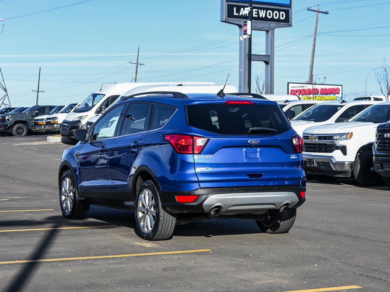 2019 Ford Escape SEL 4WD Blue Sherwood Park - photo #10