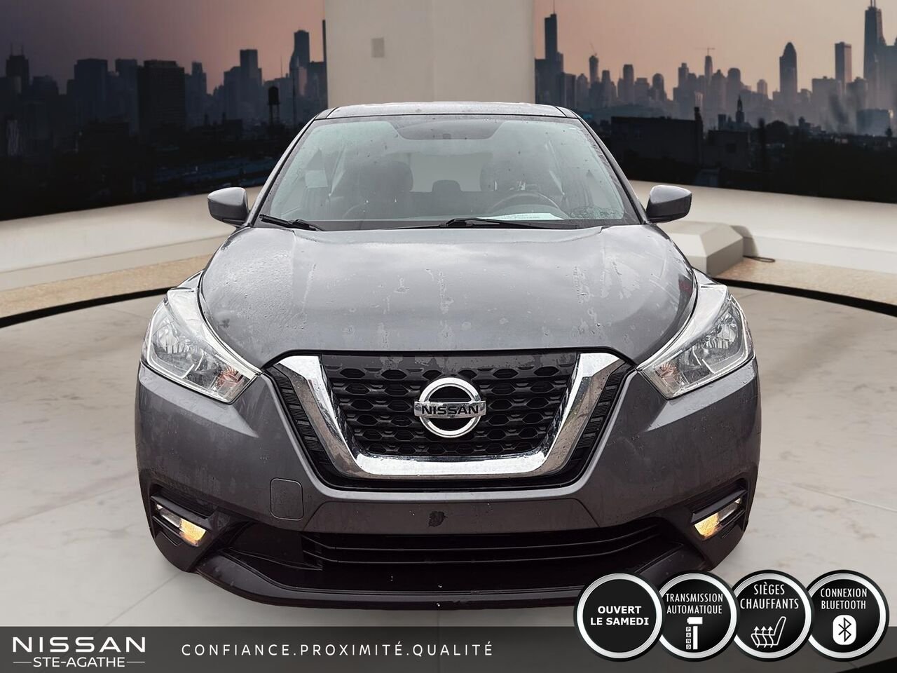 Nissan Kicks 2019 Gris Ste-Agathe des Monts - photo #1