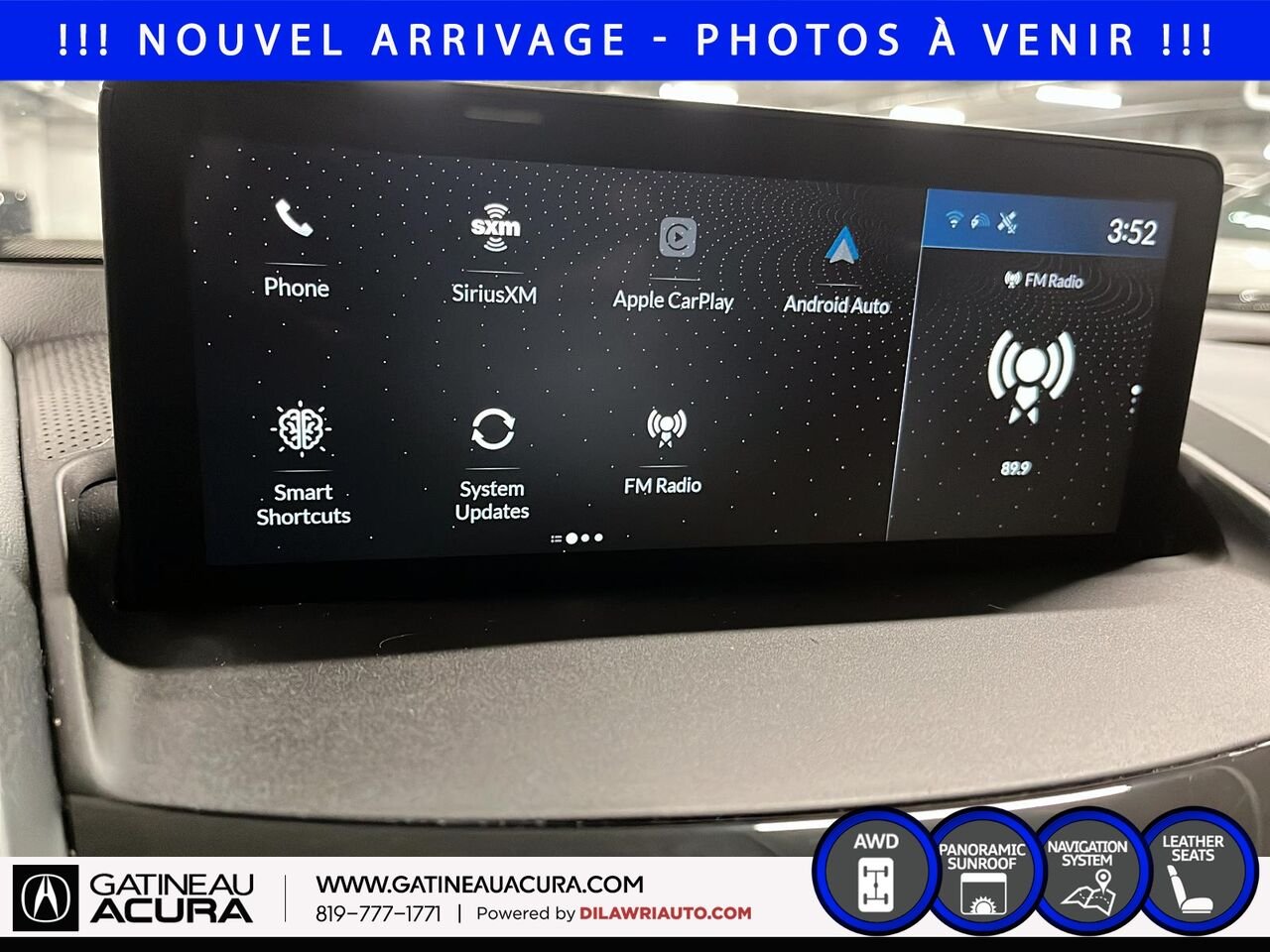 Acura RDX A-Spec SH-AWD 2023 Blanc Gatineau - photo #11