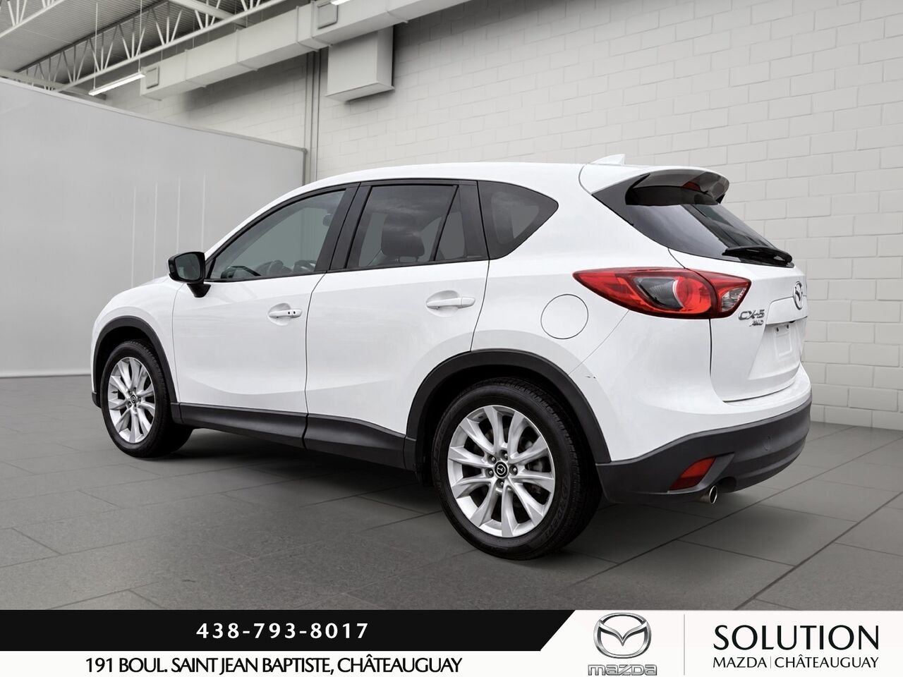 2015 Mazda CX-5 White Châteauguay - photo #2
