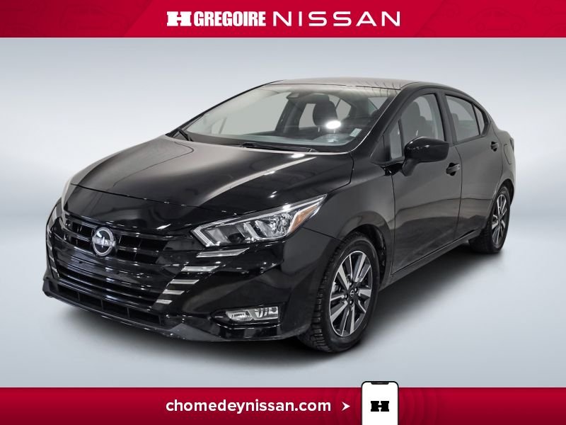 Nissan Versa SV * Mag * Carplay * Caméra * Cruise 2025 Noir